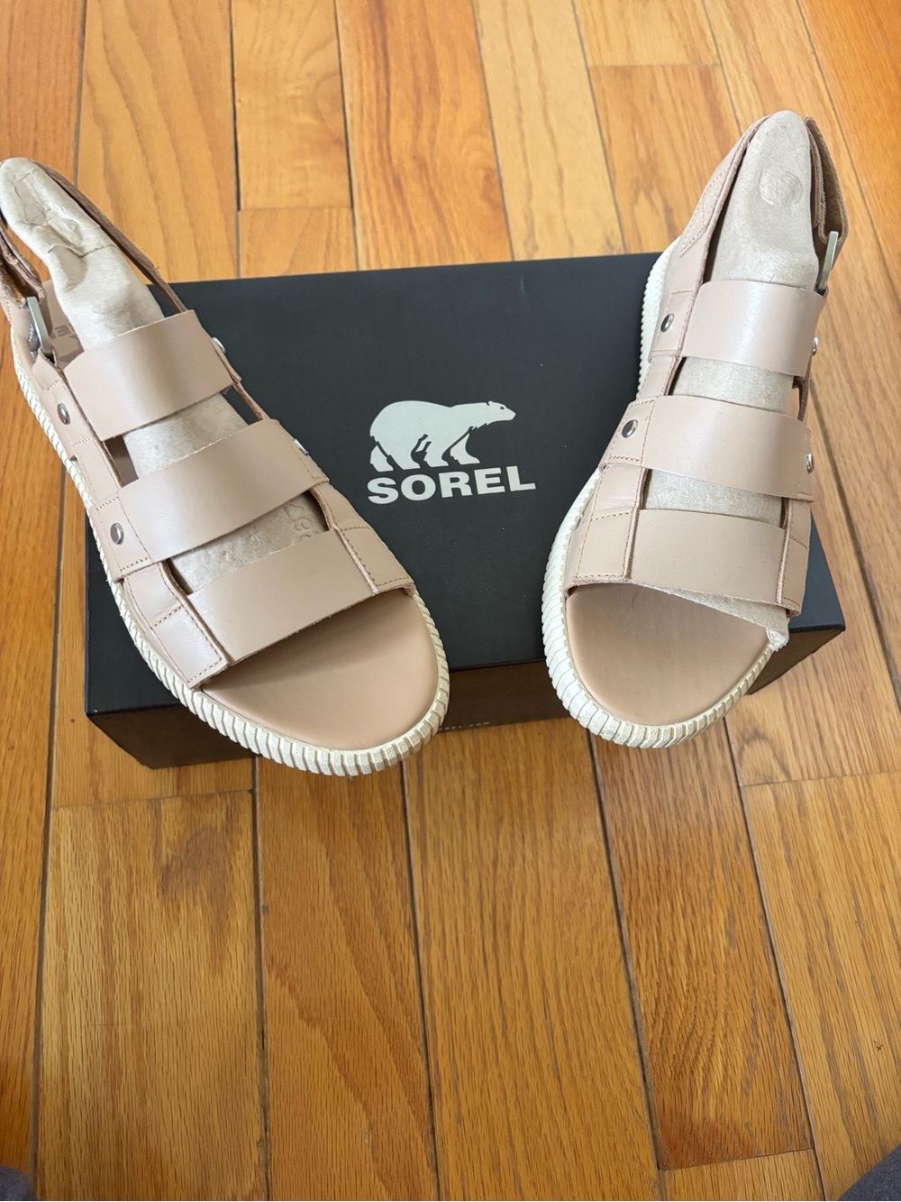 Sorel Women's Blush Strap Leather Sandals